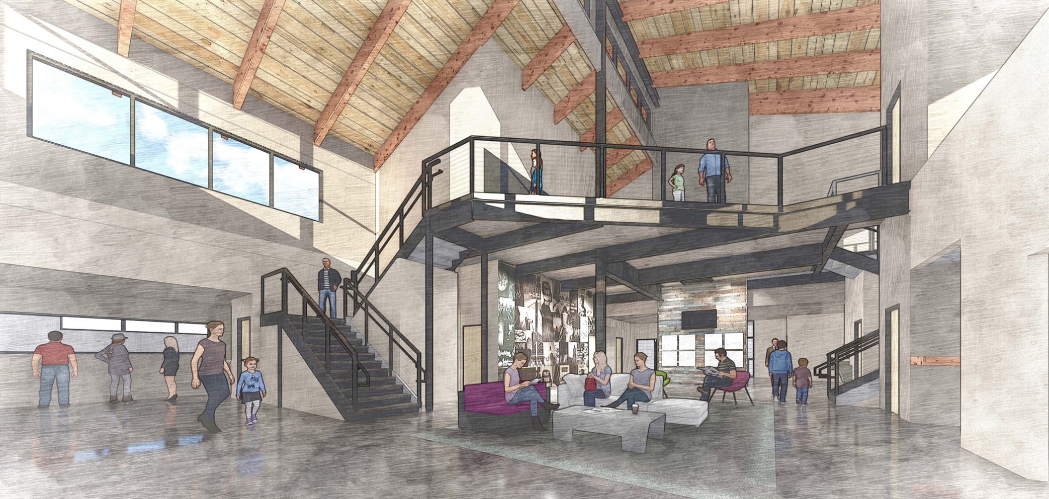 Misty Lown unveils new performance arts building project